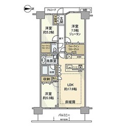 プラウドシティ南山の物件間取画像